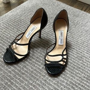 Jimmy Choo Snake Heels
